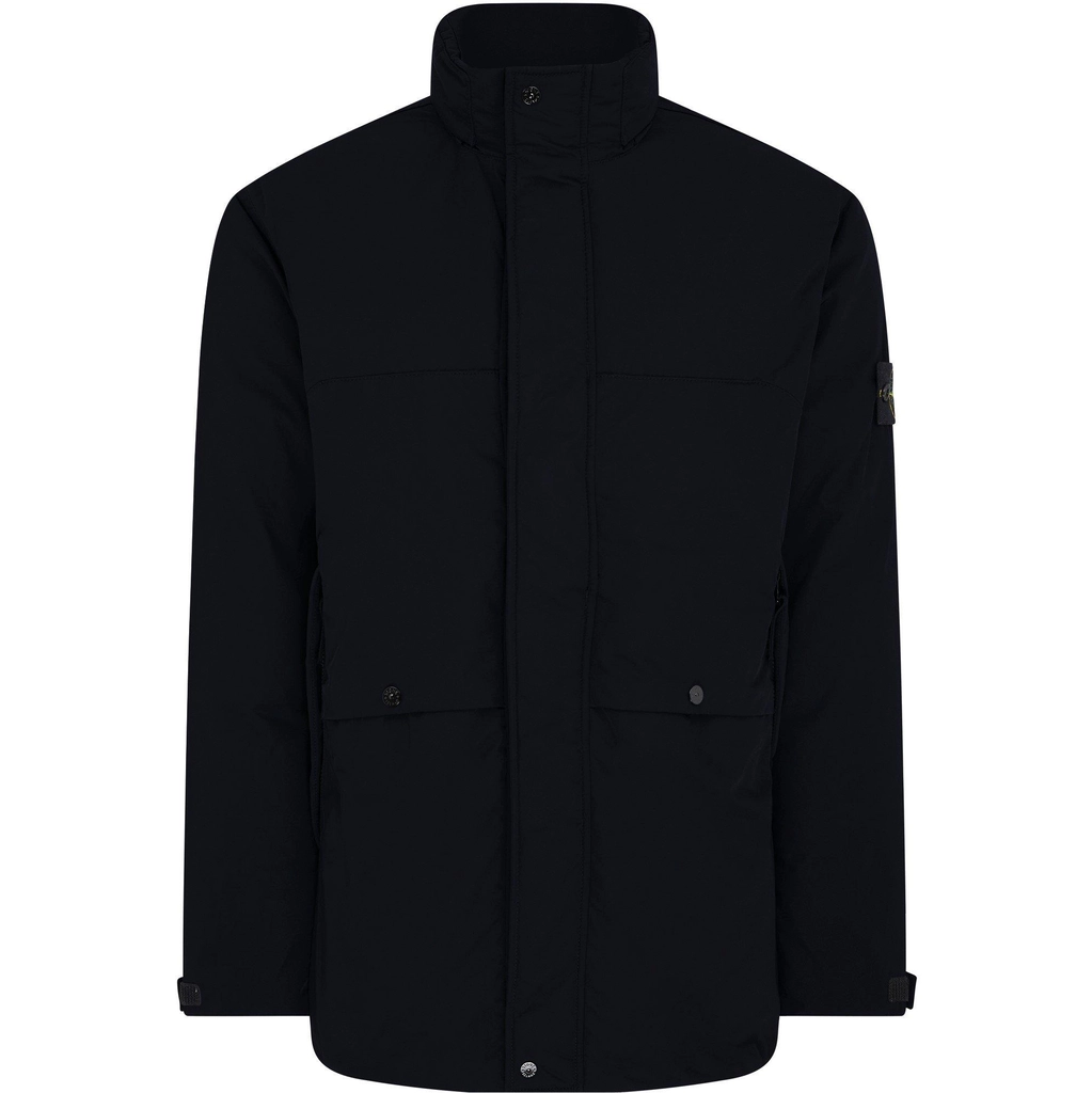 Stone Island Micro Twill Field Jacket - Blue V0020